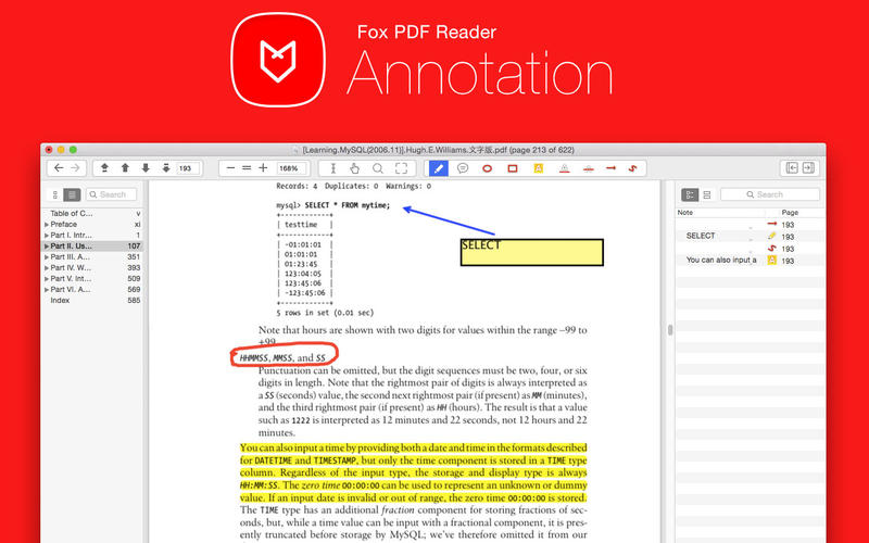 pdf reader mac os fox