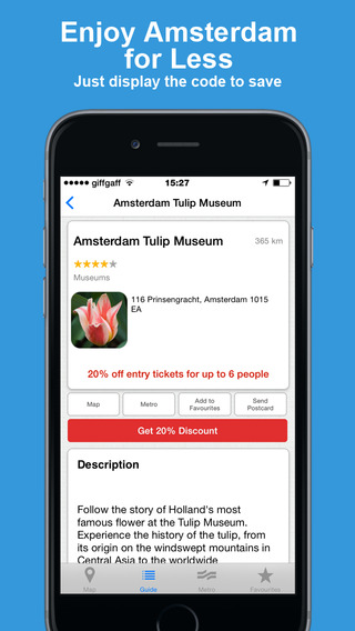 【免費旅遊App】Amsterdam for Less Travel Guide-APP點子