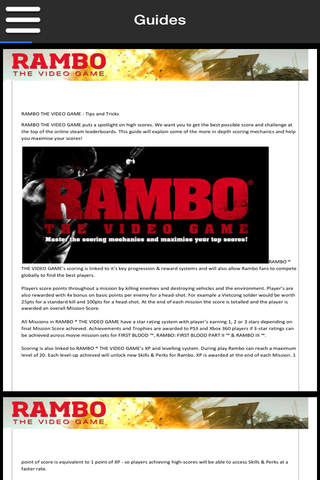 Game Pro - Rambo: The Video Game Version screenshot 2