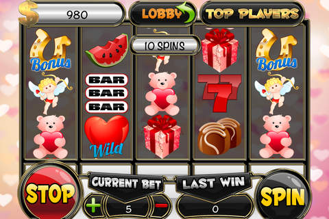 `` A Aaron `` Valentines Day Slots and Jackpot & Roulette screenshot 2