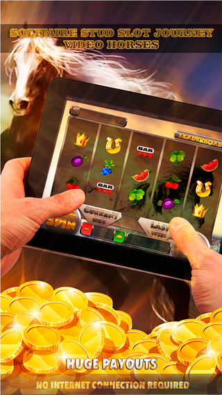 Solitaire Stud Slot Journey Video Horses - FREE Slot Game Las Vegas Casino