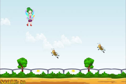 A Flutter Fairy - A Cute Sprite Flying Game screenshot 4