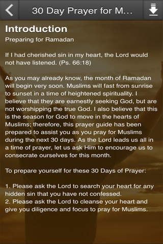 30 Day Prayer for Muslims screenshot 2