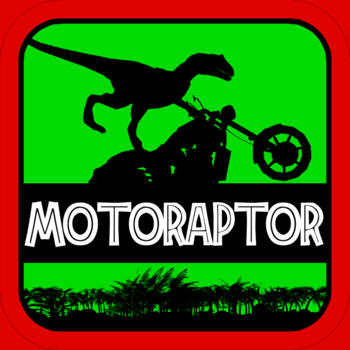MotoRaptor - Velociraptor Motorcycle Jurassic Run 遊戲 App LOGO-APP開箱王