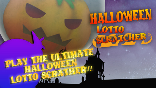 Halloween Spooks Lottery Scratch Card 777 PRO - Ghosts Witches and Wizzards Casino Gold Win Gold