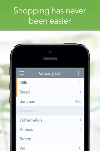 MyGrocery Shopping List screenshot 2