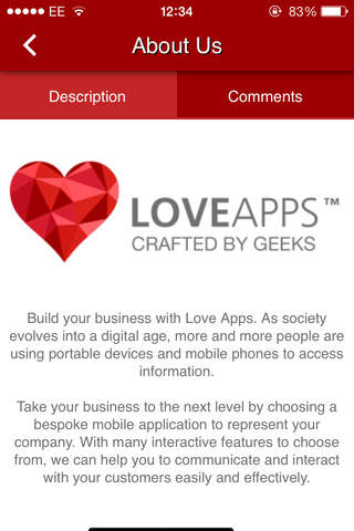 Love Apps screenshot 3