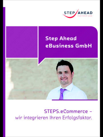 【免費商業App】Step Ahead eBusiness GmbH - STEPS. eCommerce CRM & ERP für eCommerce Unternehmen-APP點子