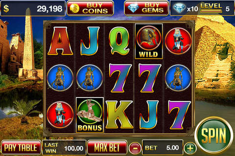 Pharaohs Lover Slots Pro : Casino 777 Slots Game screenshot 2