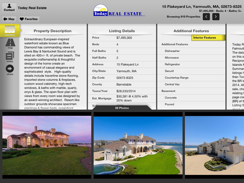 【免費生活App】Today Real Estate Cape Cod for iPad-APP點子