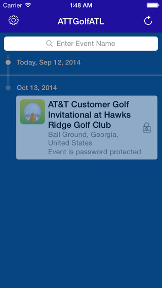 【免費商業App】AT&T Atlanta Customer Golf Invitational-APP點子