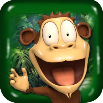 Tap Monkey: Kids banana feeding game LOGO-APP點子