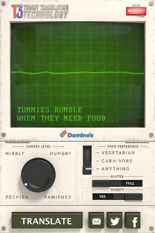 Domino's Tummy Translator Ireland screenshot 2