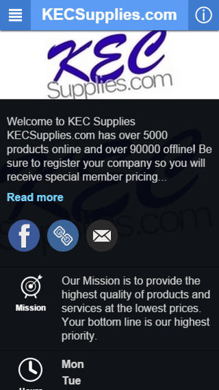 【免費商業App】KECSupplies.com-APP點子