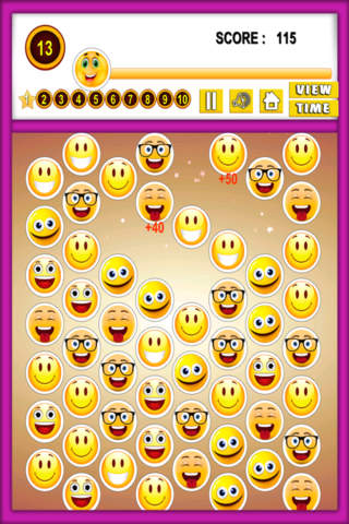 Match-3 Emoji Puzzle Mania - Guessing Game For Cool Kids PRO screenshot 4