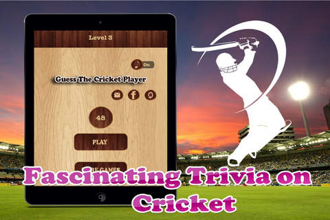 Guess The Cricket Player - ICC Word Cup 2015 Free Edition screenshot 2