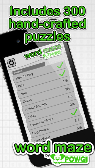 【免費遊戲App】Word Maze by POWGI-APP點子