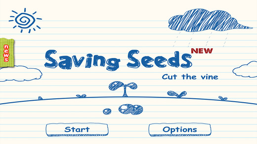 Cut the vine : Doodle Physics - Saving Seeds New