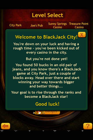 Blackjack 21- Free Card Game! screenshot 3