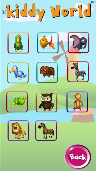 【免費遊戲App】Kiddy World Learn With Sounds-2-APP點子