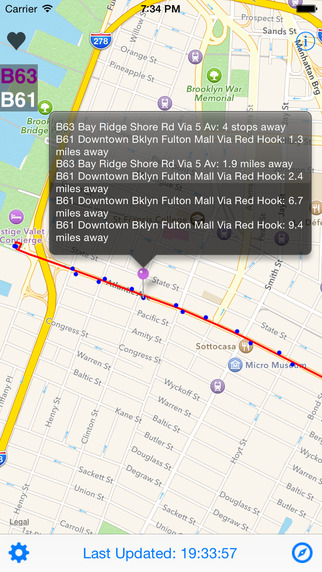 【免費交通運輸App】NYC Next Bus-APP點子