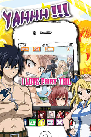 CCMWriter - Manga & Anime Studio Design Text & Photos Fantasy Camera " Fairy Tail “ screenshot 2