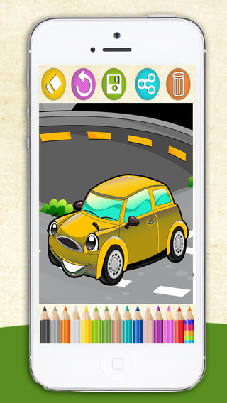 【免費娛樂App】Paint cars for Kids: educational game drawings with magic marker-APP點子