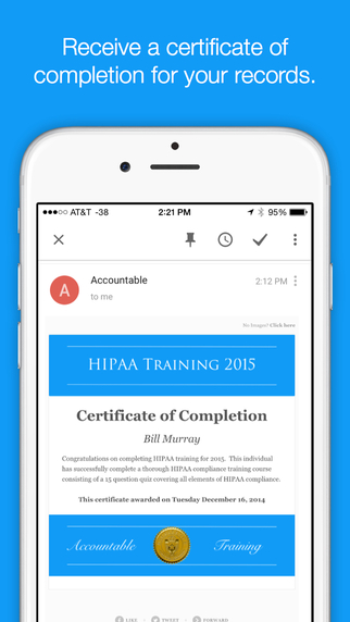 【免費醫療App】HIPAA Training 2015-APP點子