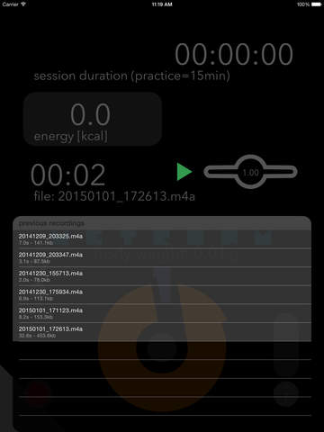 【免費音樂App】Metronm - active energy tracking metronome-APP點子