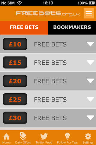 Free Bets Finder screenshot 2