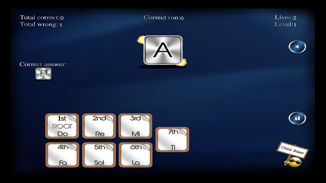 【免費音樂App】Learn Music Major Scale Notes: Key of A-APP點子