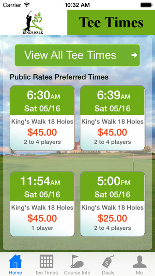 免費下載運動APP|King's Walk Golf Course Tee Times app開箱文|APP開箱王