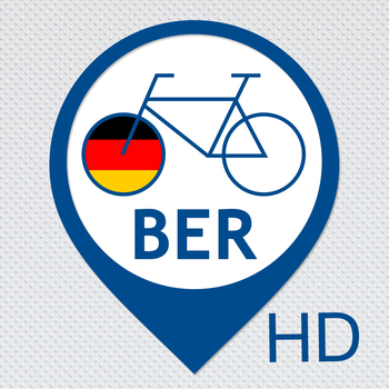 Berlin Fahrrad Tour Guide: Multimedia GPS Audioguide Videoguide inkl. Routen-Navigation mit Offline Karte - HD LOGO-APP點子