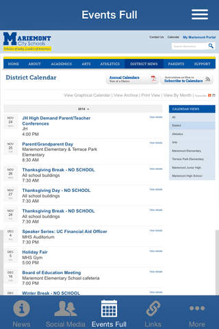 Mariemont School District screenshot 3