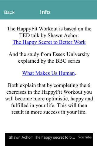 Happy Fit Optimism Workout Free screenshot 2