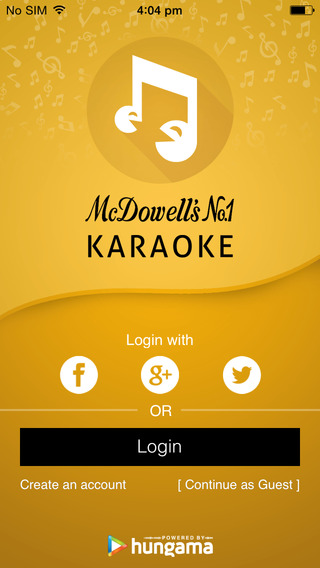 McDowell’s No. 1 Karaoke
