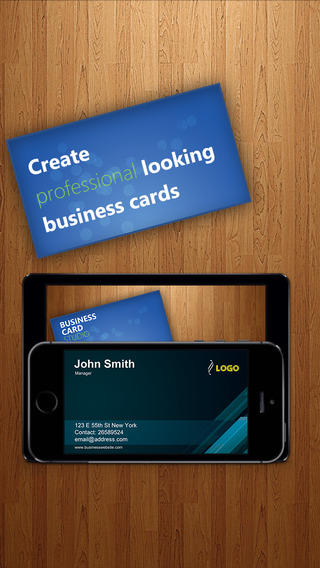 Business Card Studio Designer - Graphic Creator Editor Maker with Logos Icons