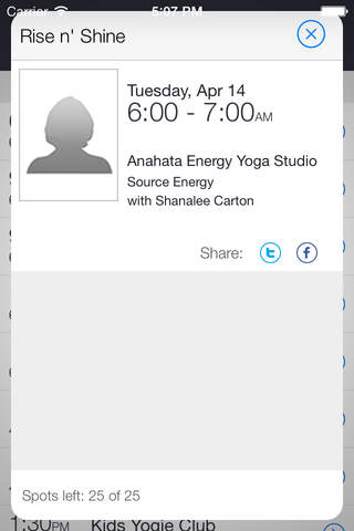 Anahata Energy Yoga Studio screenshot 2