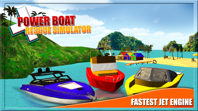 【免費遊戲App】Power Boat Rescue Simulator 3D-APP點子