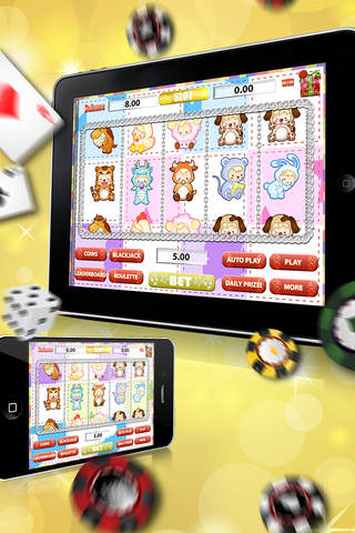 Cute Baby Animals Casino screenshot 2