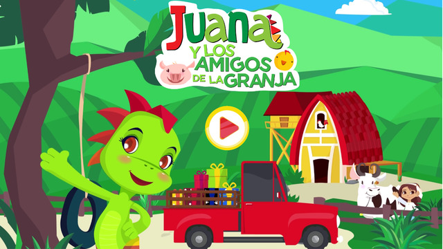 Juana La Iguana en la Granja - Aprende con Juana en Español Learn in Spanish