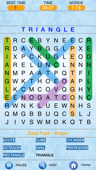 Amazing Word Search -Find Crossword Puzzles