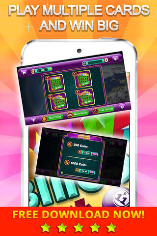 Bingo Lucky 7 PRO - Play Online Casino and Gambling Card Game for FREE ! screenshot 3