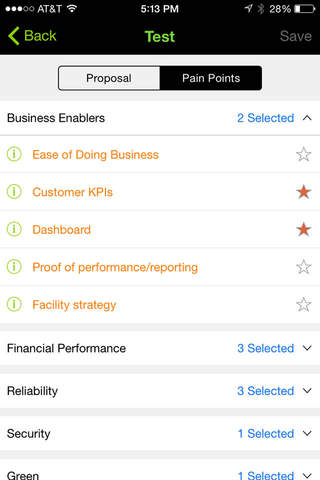 EcoBuilding Service Plan Selection Tool screenshot 4