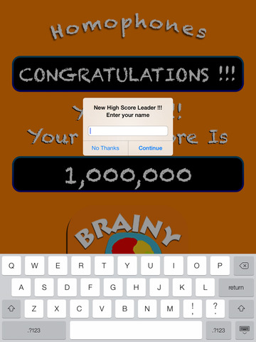 【免費教育App】Brainy Skills Homophones-APP點子