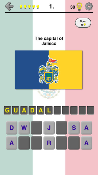 【免費遊戲App】Mexican States - Quiz about Mexico-APP點子