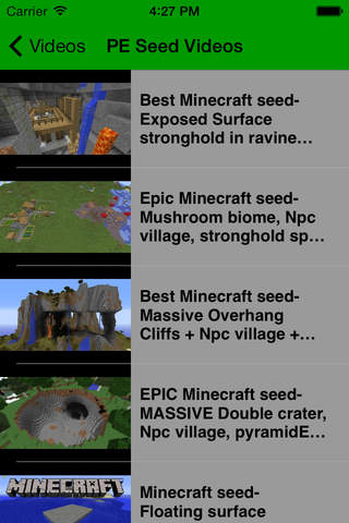 Seeds for Minecraft screenshot 4