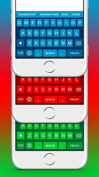 免費下載工具APP|Color Keyboard – with Prediction: Beautiful Custom Keyboard for iOS8 app開箱文|APP開箱王