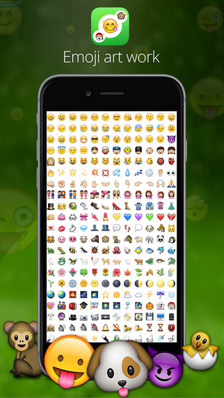 Stickers For iMessages Emoji Art Work and Photo Editing