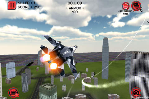 Air War 3D: City Warfare screenshot 3